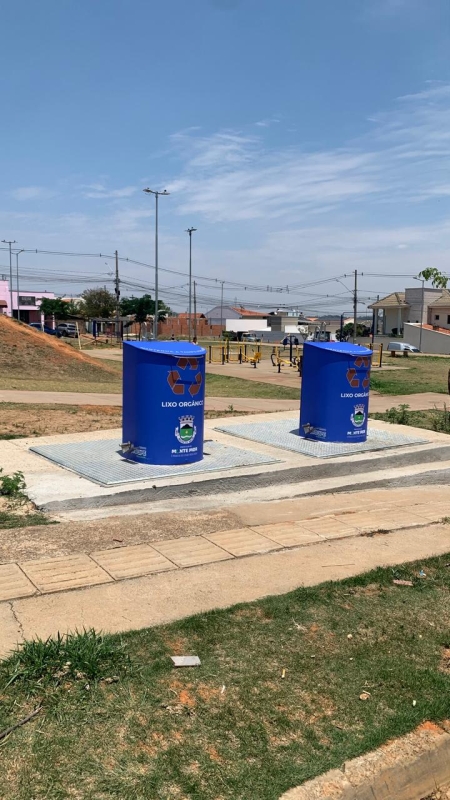 LIXEIRAS SUBTERRÂNEAS TRAZEM MODERNIDADE À LIMPEZA URBANA DE MONTE MOR